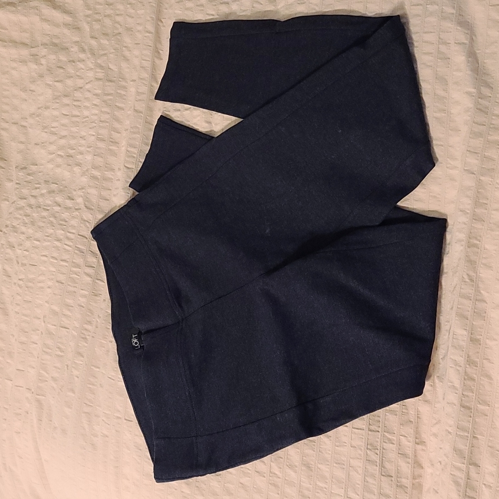 LOFT Navy Blue Legging Medium
